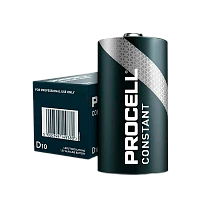 Батарейка Duracell Procell CONSTANT LR20 D BOX10 Lithium 1.5V (10/50)