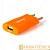 Сетевое З/У Smartbuy SATELLITE 1USB 1.0A оранжевый (1/60)