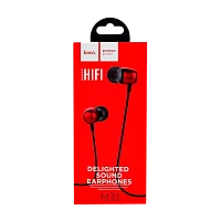 Наушники внутриканальные HOCO M31 с микр. красный (1/16/160)