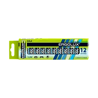 Батарейка Ergolux LR03 AAA BL12 Alkaline 1.5V (12/960)