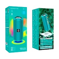 Портативная колонка Borofone BR15 bluetooth 5.0 microSD бирюзовый (1/50) 