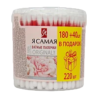 Ватные палочки Я самая 180+40шт. (1/36)