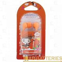 Наушники внутриканальные Smartbuy Color Trend оранжевый (1/20/320)