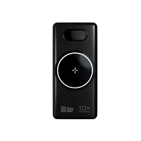 Внешний аккумулятор MORE CHOICE PB70S-10 10000mAh 3.0A 5W 3USB беспроводная зарядка черный