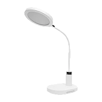 Светильник настольный Ultraflash UF-803 12W LED на основании 3 ур.ярк. белый (1/20)