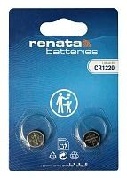 Батарейка Renata CR1220 BL2 Lithium 3V