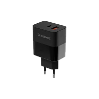 Сетевое З/У Космос 1USB/Type-C 30W QC3.0 / PD3 черный (1/40/80)