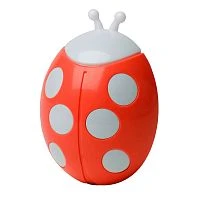 Ночник ЭРА NN-601 4LED 0.5W 220V в розетку с фотосенсором красный (1/42)