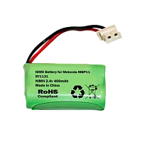 Аккумулятор ET MBP11 BL1 2.4V, 350mAh, Ni-Mh  для радионяни Motorola MBP11 (1/20)