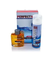 Набор Perfect Men Turbo ENERGY (лосьон п/бритья 100мл+пена 200мл) (1/24)
