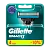 Сменные кассеты Gillette MACH3 (RUS) 3 лезвия 4шт. (цена за 1 шт) (4/40)