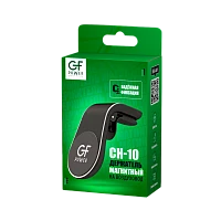 Держатель автомобильный GFPower CH-10 в воздуховод магнит черный (1/300)