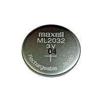 Аккумулятор ML2032 T25 Maxell, 3V, Lithium, MnO2-Li (1/200)