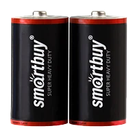 Батарейка Smartbuy Super R20 D Shrink 2 Heavy Duty 1.5V (2/24/288)