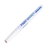 Маркер промышленный MunHwa PAINT MARKER Extra Fine EFPM-05 1.0мм нитрокраска белый (1/12/576)