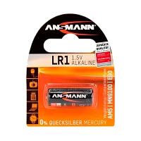 Батарейка Ansmann LR1 N BL1 Alkaline 1.5V (1/10/360)