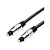 Кабель Atcom Toslink (m)-Toslink (m) 5.0м силикон черный (1/50)