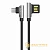 Кабель HOCO U42 USB (m)-microUSB (m) 1.2м 2.4A ткань черный (1/24/240)