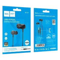 Наушники внутриканальные HOCO M122 с микр. черный