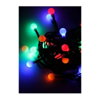 Гирлянда Космос 30LED 4.5м шарики нить 8 режимов ассорти (1/100)