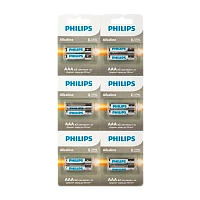 Батарейка Philips Entry LR03 AAA BL12 (2*6) Alkaline 1.5V отрывные (12/96/288/19584)