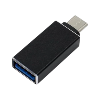 Адаптер KS-IS KS-296Black Type-C (m)-USB3.0 (f) OTG черный