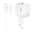 Сетевое З/У HOCO C111A 1USB/Type-C 3.0A 30W с кабелем Type-C-Lightning белый (1/20/120)