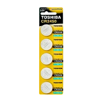 Батарейка Toshiba CR2450 BL5 Lithium 3V (5/100/8000)