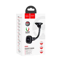 Держатель автомобильный HOCO CA55 присоска магнит черный (1/66)