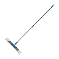 Швабра для пола Рыжий кот BRILLIANCE 120см телескопическая с насадкой из микрофибры (1/10)