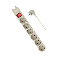 Сетевой фильтр Defender DFS 601 6р.С/З 10A 1.8м 220 Дж белый (1/30)