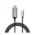 Кабель HOCO UA13 HDMI (m)-Type-C (m) 1.8м ткань серый (1/28/168)