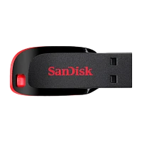 Флеш-накопитель SanDisk Cruzer Blade CZ50 64GB USB2.0 пластик черный