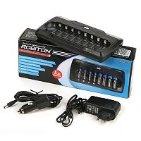 Зарядное устройство ROBITON VolumeCharger Plus  зарядное уст-во, для1-8 аккум. Ni-MH, Ni-Cd, LiFePO4