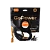 Кабель GoPower 3xRCA (m)-3xRCA (m) 5.0м ПВХ черный Premium Zip-Lock c подвесом (1/50)