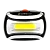 Фонарь налобный Ultraflash LED5380 3W COB от батареек IPX4 черный (1/50)