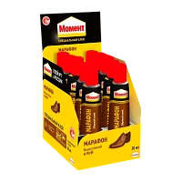 Клей Момент МАРАФОН обувной 30мл BOX10 шоу-бокс (10/120/3840)