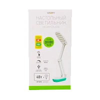 Светильник настольный Старт СТ82 4W 220V 20LED на основании сенс. +лампа голубой
