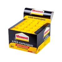 Клей-карандаш Момент БОКС25 20г шоу-бокс (25/200) 