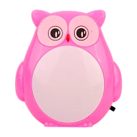 Ночник Camelion NL-243 "Сова" 220V в розетку ассорти (1/24/96)