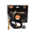 Кабель GoPower 3xRCA (m)-3xRCA (m) 5.0м ПВХ черный Premium Zip-Lock c подвесом (1/50)