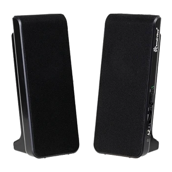 Колонки 2.0 Smartbuy FEST 4W USB+Jack 3.5мм черный (1/40)