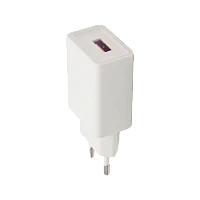 Сетевое З/У GoPower GP1U 1USB 2.4A 12W белый (1/120/480)