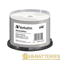 Диск DVD-R Verbatim 4.7GB 16x 50шт. cake box (50/200)
