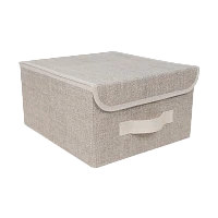 Короб для хранения Еврогарант/EG Linen 28x30x16 см