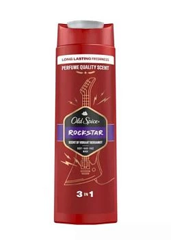 Гель для душа мужской Old Spice ROCKSTAR 3 в 1 400мл