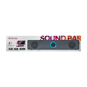 Саундбар 2.0 Defender Z2 6W USB черный (1/30)