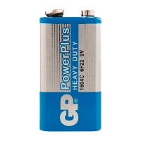 Батарейка GP PowerPlus Крона 6F22 Shrink 1 Heavy Duty 9V (1/10/500) R