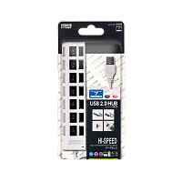 USB-Хаб Smartbuy 7207 7USB с выключателем белый