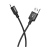Кабель HOCO X14 USB (m)-microUSB (m) 2.0м 1.7A нейлон черный (1/33/330)